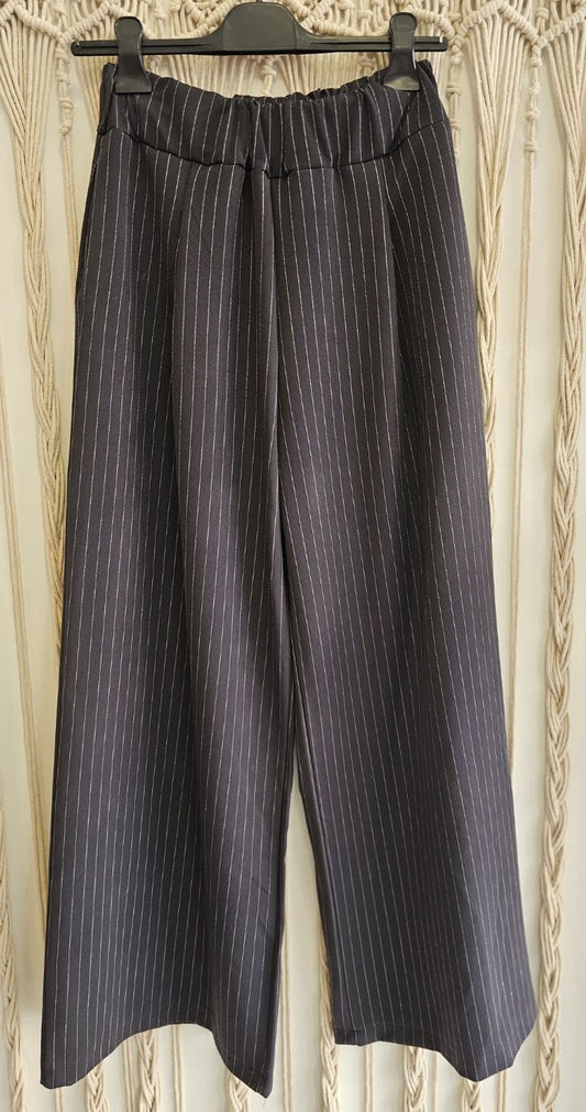 Pantalon Tailleur fine rayures