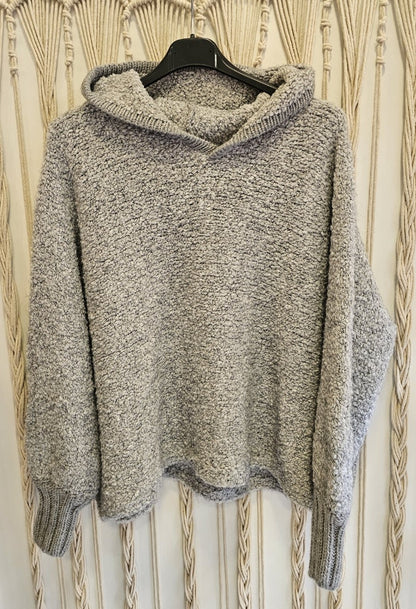 Pull maille bouclette